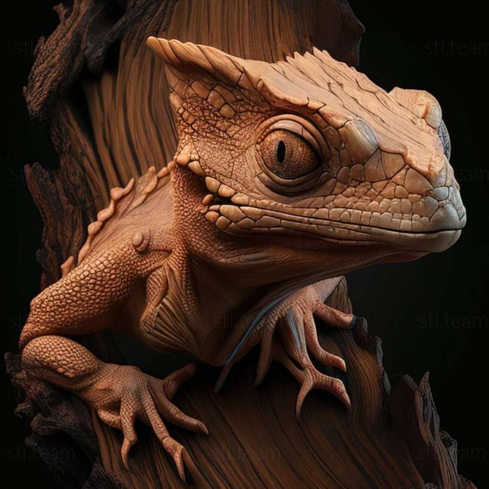 3D модель Hadrodactylus femoralis (STL)